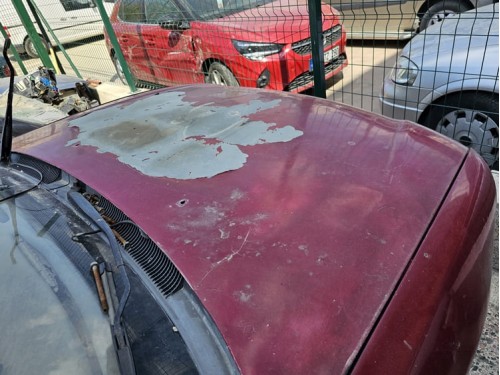 Hyundai Accent Yumurta Kasa çıkma kaput